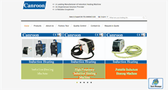 Desktop Screenshot of inductionheating-machine.com