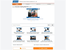 Tablet Screenshot of inductionheating-machine.com